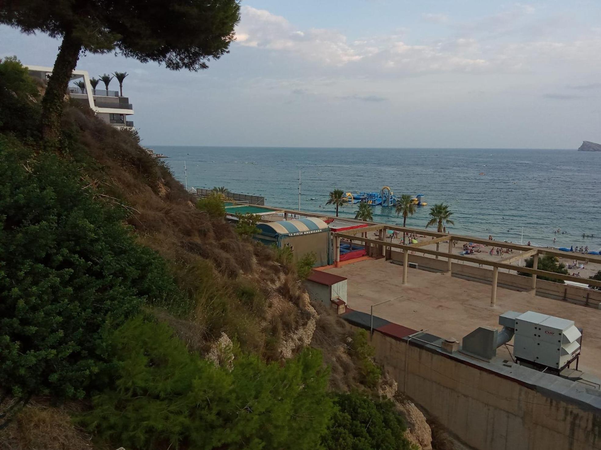 Appartamento Nuevo Apto Balcon De Poniente 1 A Linea Playa Torre 2 Luxe Sm Con Aire, Piscina,Jar Vistas Espectaculares Al Mar De Benidorm Esterno foto